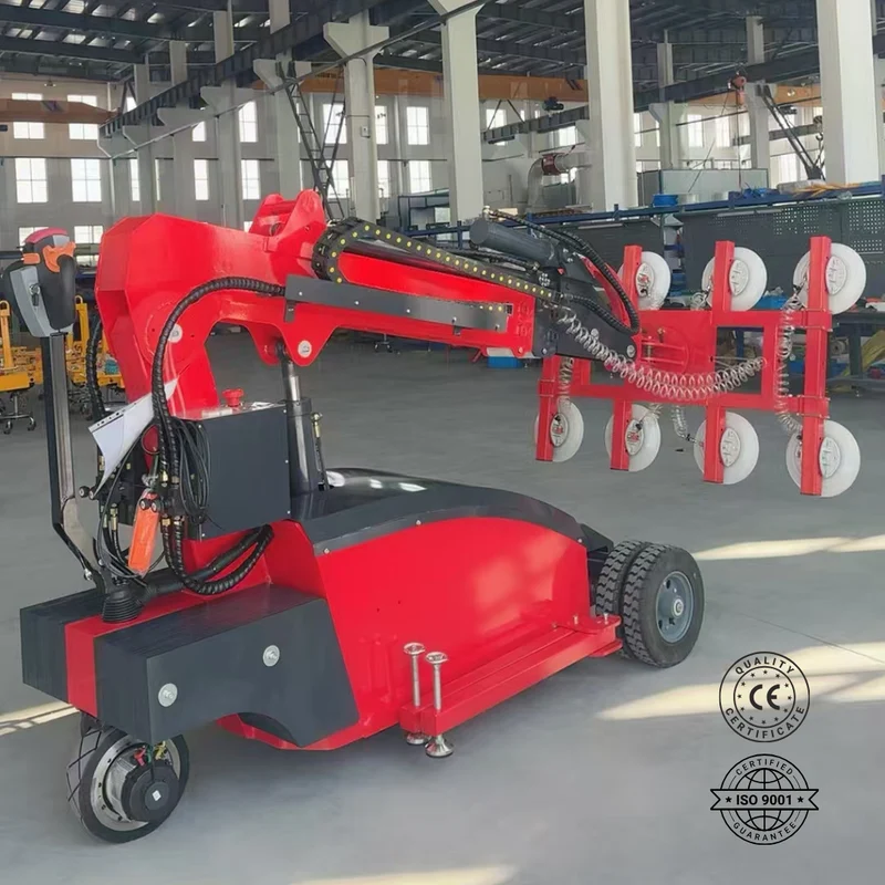 Vakuumlift-Roboter mit kundenspezifischen Schwammsaugnäpfen, 300–800 kg | Unebene Oberflächen