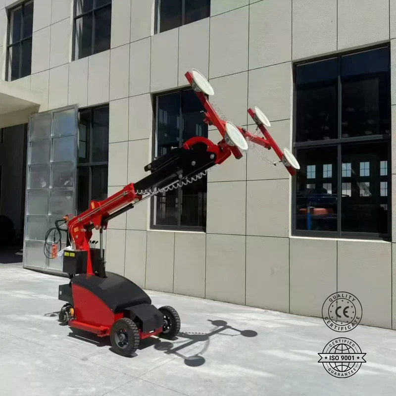 Vakuumlift-Roboter mit kundenspezifischen Schwammsaugnäpfen, 300–800 kg | Unebene Oberflächen