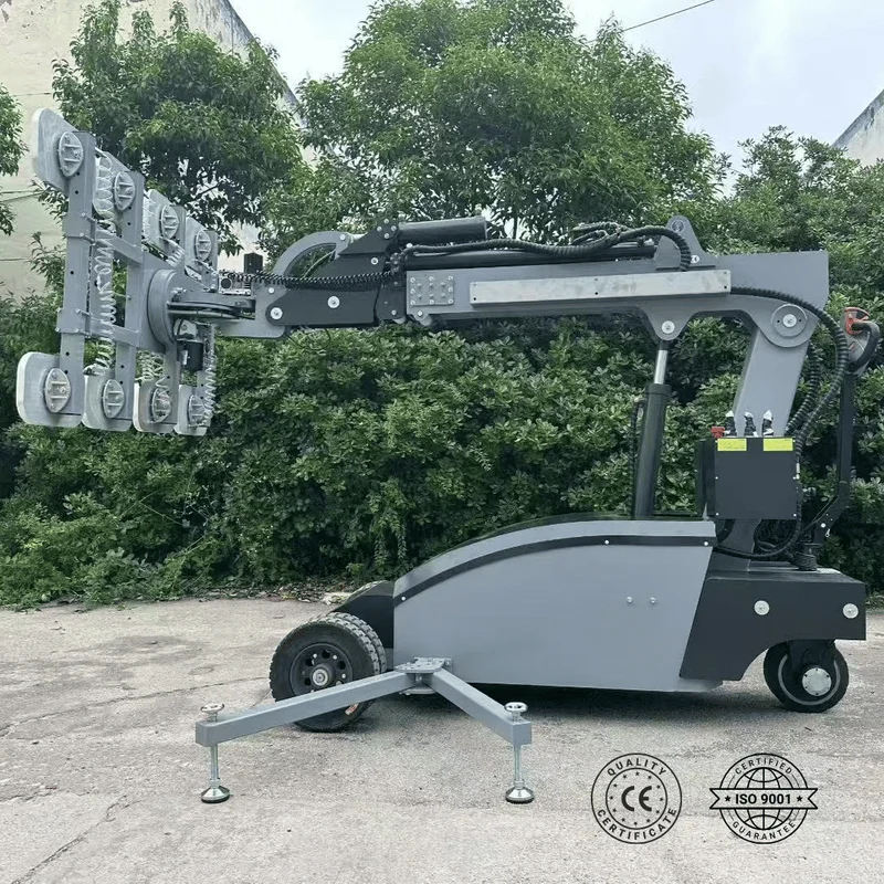 Vakuumlift-Roboter mit kundenspezifischen Schwammsaugnäpfen, 300–800 kg | Unebene Oberflächen
