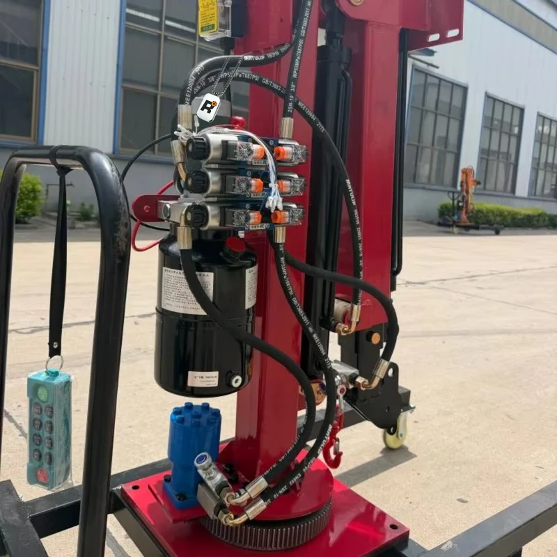 LKW-montierter Minikran – 1 Tonne; 2 Tonnen 12V Elektrohydraulikkran