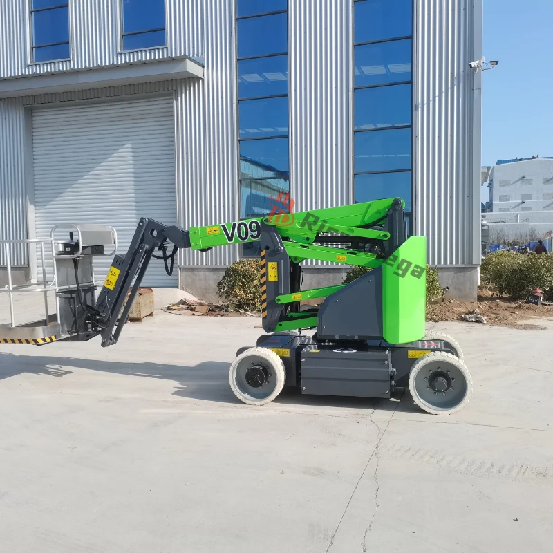 Hochwertige elektrische Gelenkteleskoparbeitsbühne mit Curl-Arm 18 20M