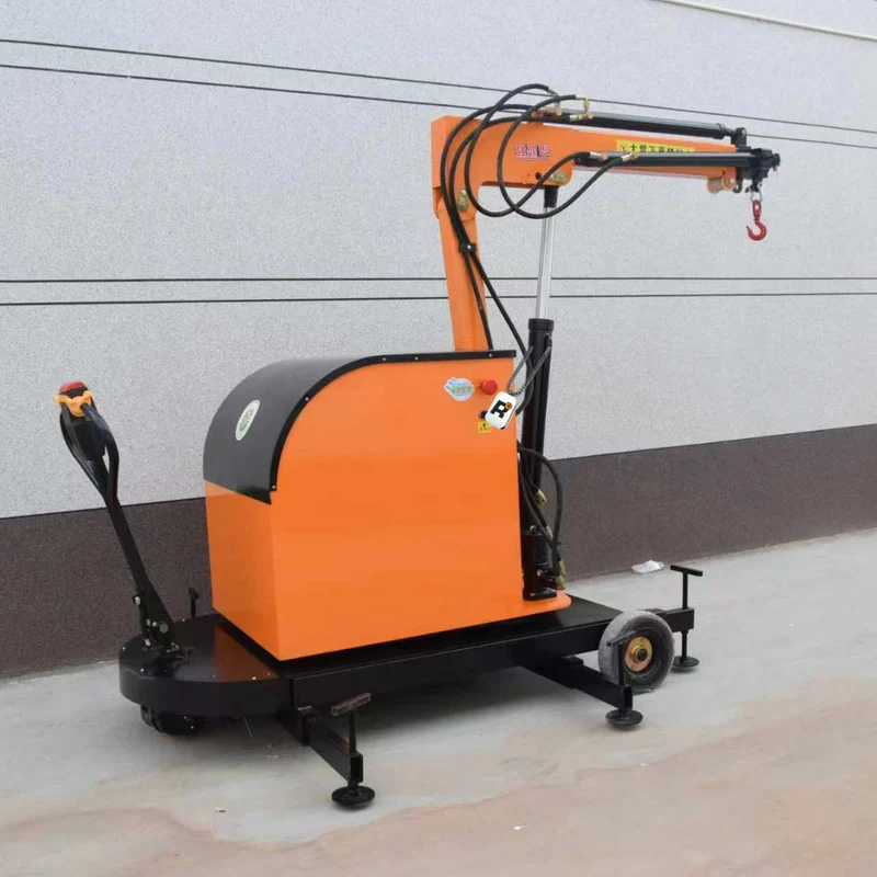 Elektrischer Bodenkran – 1, 1.5 & 2 Tonnen batteriebetriebene Schwenkkrane
