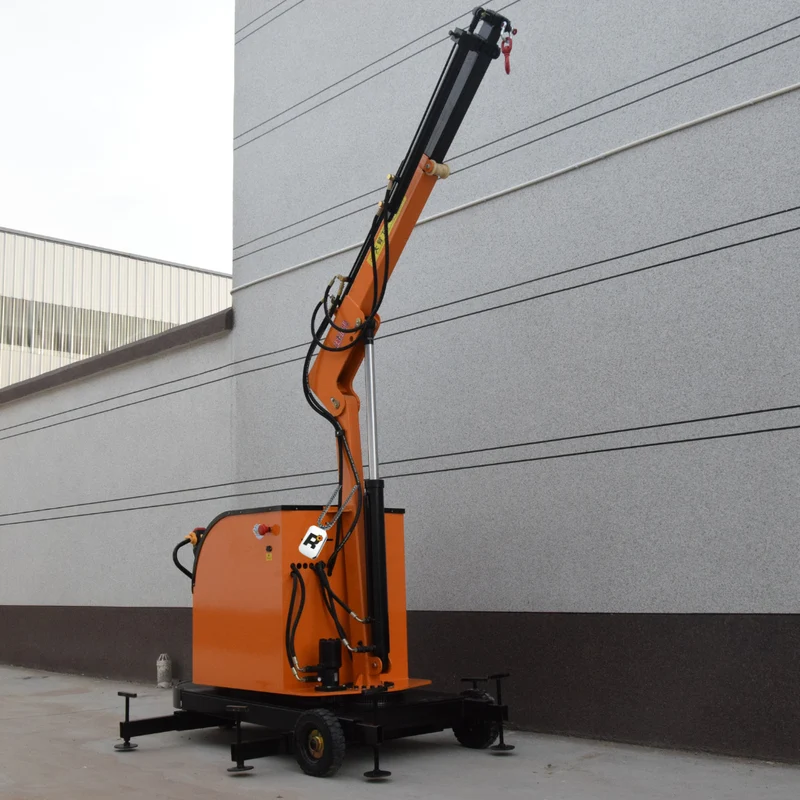 Elektrischer Bodenkran – 1, 1.5 & 2 Tonnen batteriebetriebene Schwenkkrane