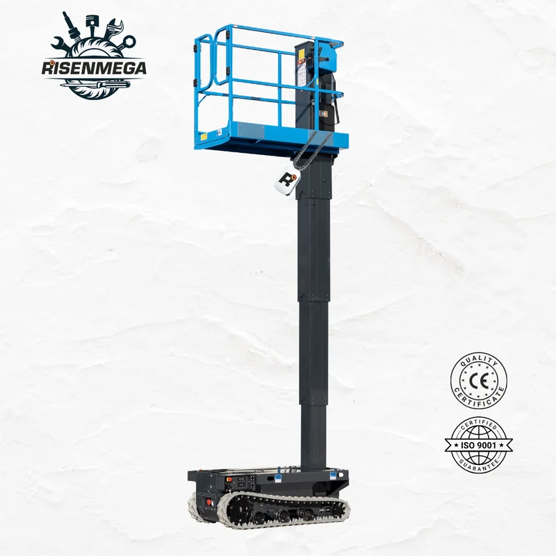 RM4C-6110 Elektrische Raupen-Vertikalmastarbeitsbühne | CE- und UL-zertifiziert