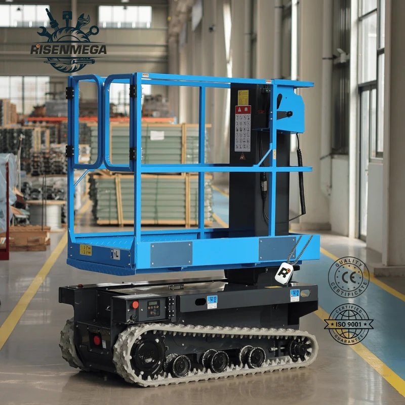 RM4C-6110 Elektrische Raupen-Vertikalmastarbeitsbühne | CE- und UL-zertifiziert