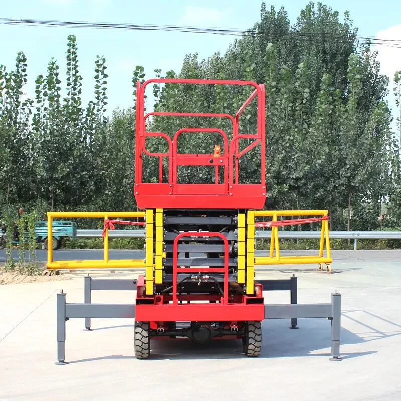 Mobile Scherenhebebühne hydraulisch 13M 14M