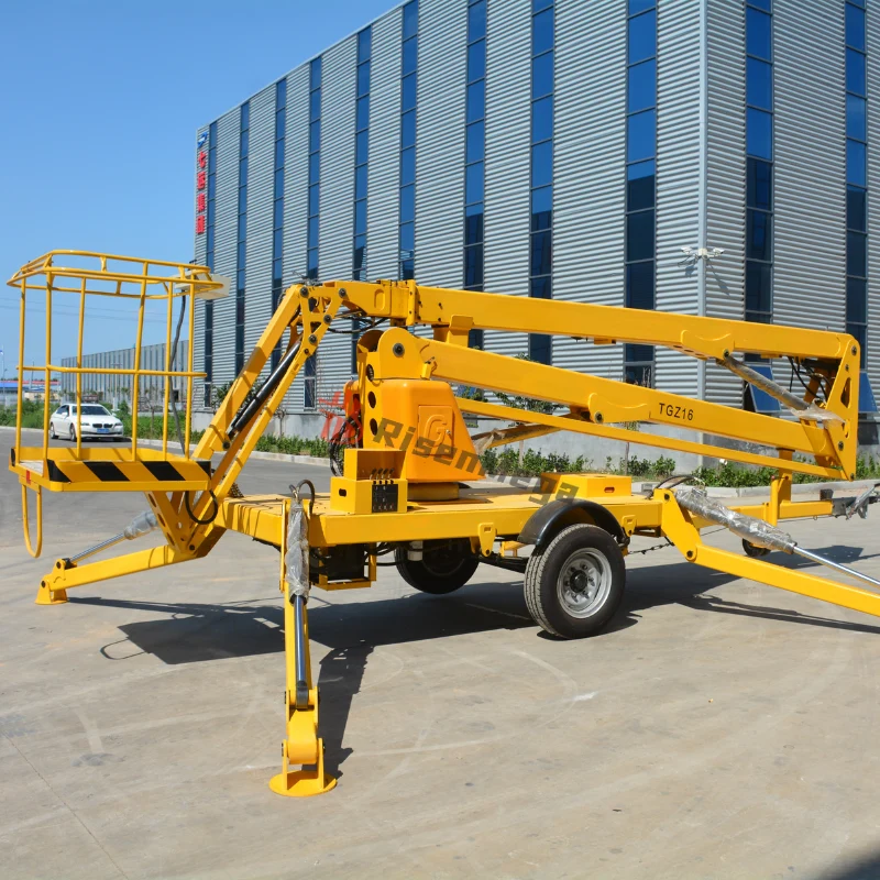 Abschleppbarer Gelenkteleskoplift Curl Arm 20M 22M