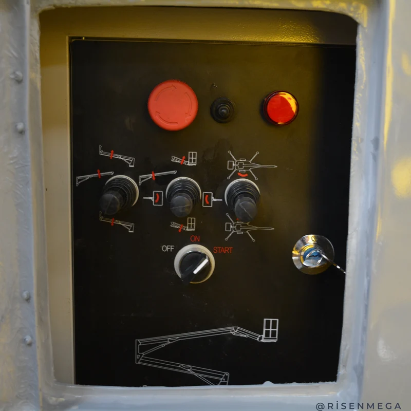 Abschleppbarer Gelenkteleskoplift Curl Arm 20M 22M