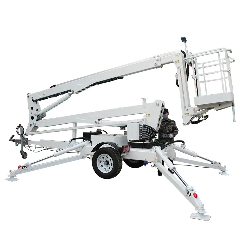 Abschleppbarer Gelenkteleskoplift Curl Arm 20M 22M