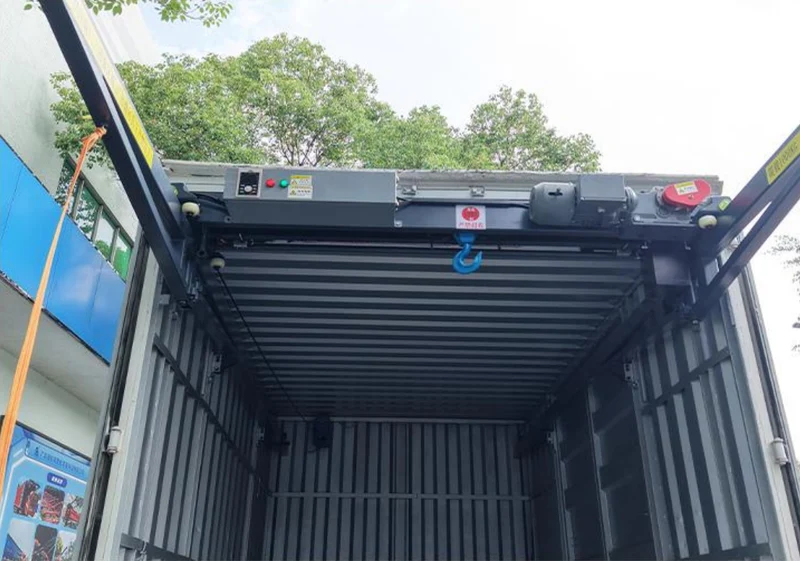 Elektrischer Schwerlast-Transporterkran | Ausziehbares Ladesystem für Container