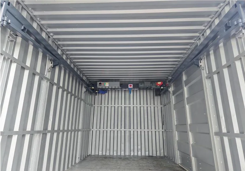 Elektrischer Schwerlast-Transporterkran | Ausziehbares Ladesystem für Container