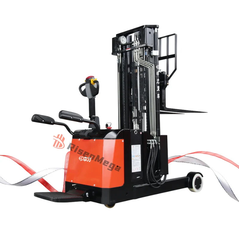 CQE12R 1.5 Tonnen elektrischer Vorwärts-Gabelstapler mit Pedal