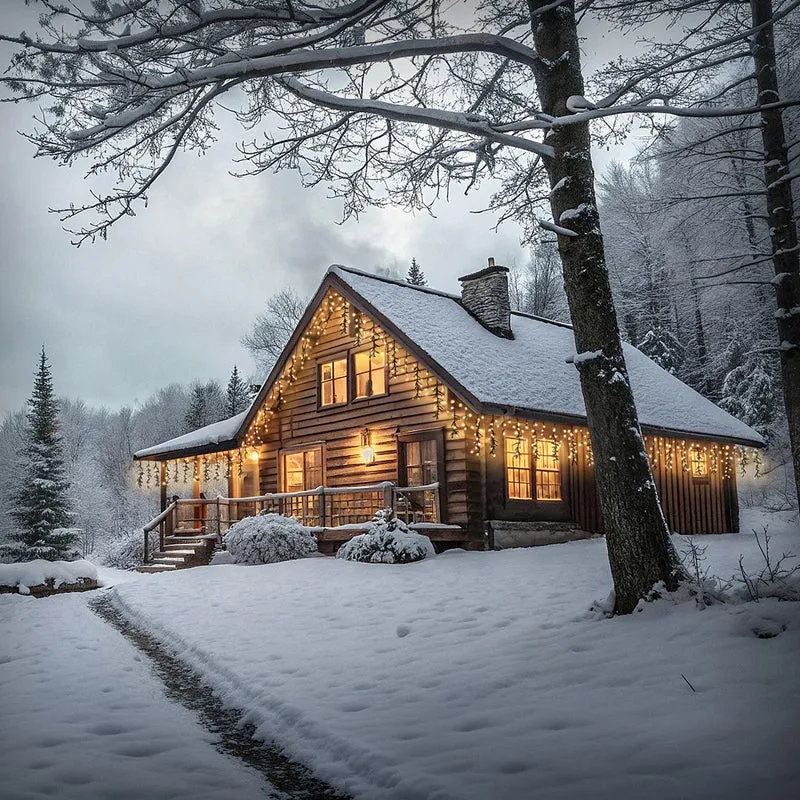 ECD GERMANY | LED Eisregen Cluster Lichterkette Außen Innen 7m Warmweiß Weihnachtsbeleuchtung Eiszapfen 1032LED Lichtervorhang für Haus Weihnachtsdeko
