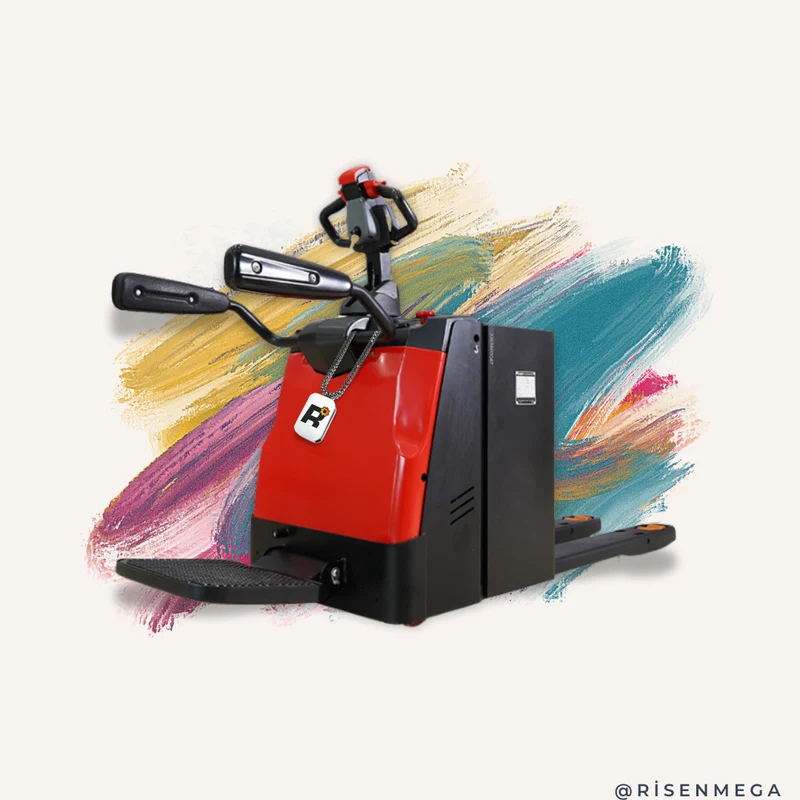 Flexibler elektrischer Stand-Hubwagen mit Lithiumbatterie, 2-3 Tonnen
