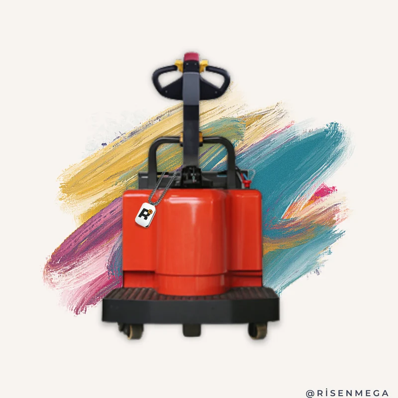 Schneller 3.5-Tonnen-Elektro-Hubwagen mit Blei-Säure-Batterie