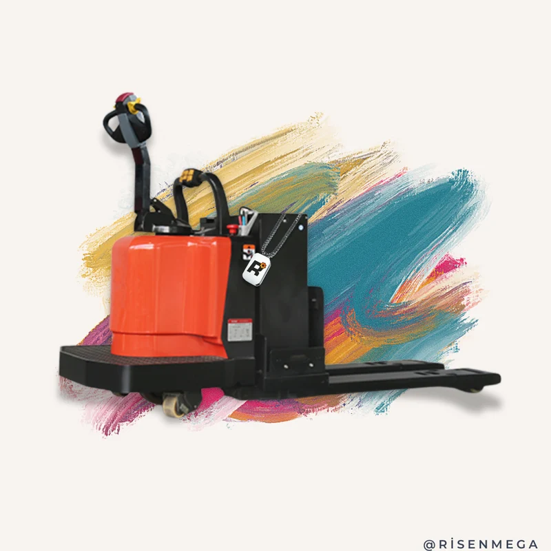 Schneller 3.5-Tonnen-Elektro-Hubwagen mit Blei-Säure-Batterie