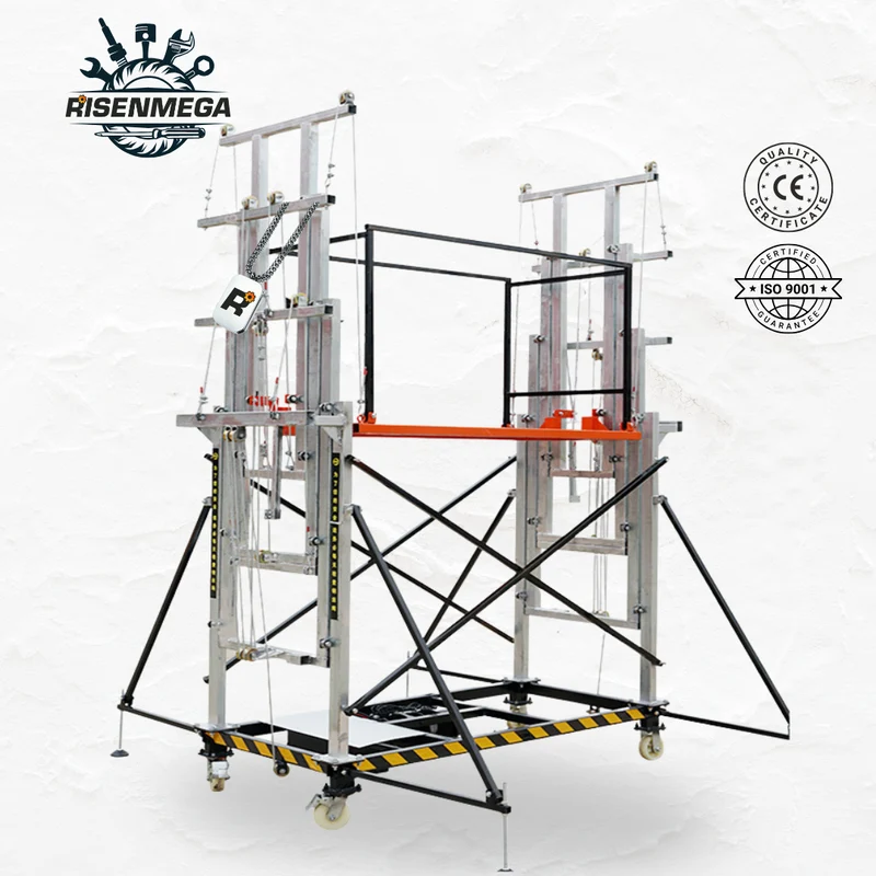 Elektrisches Gerüst, verzinkt, 500 kg Tragkraft