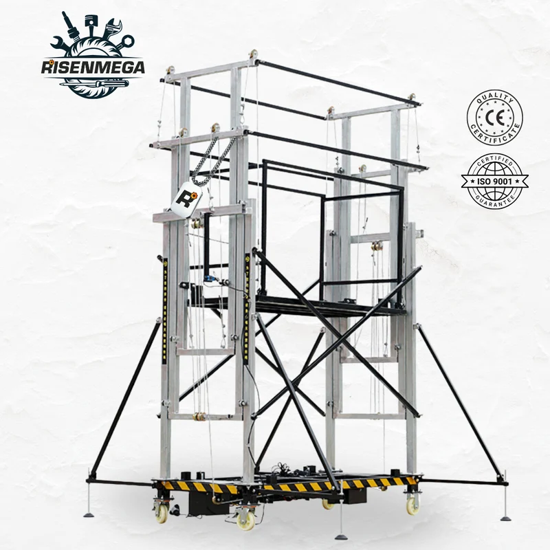 Elektrisches Gerüst, verzinkt, 500 kg Tragkraft