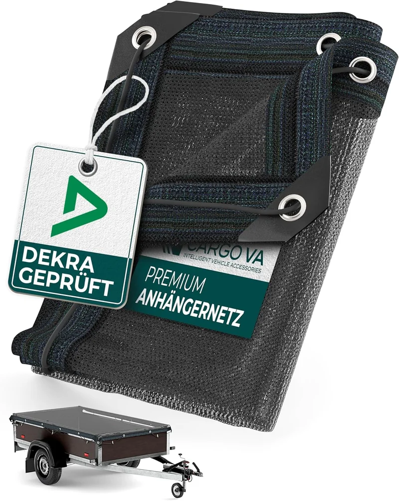 Feinmaschige Anhängernetze