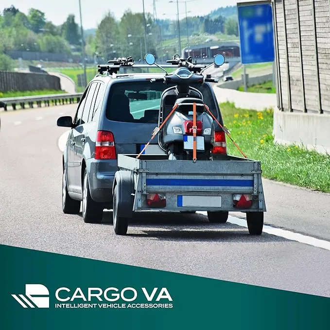 CargoVA Spanngurte - 800KG - 4/6/10M - [Mit / Ohne Haken]