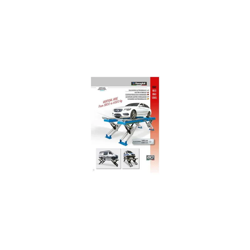 Ravaglioli Vertikal-Scherenhebebühne RAV8065.2.60ISI