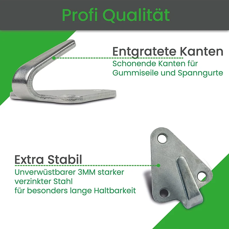 Dreiloch Planenhaken