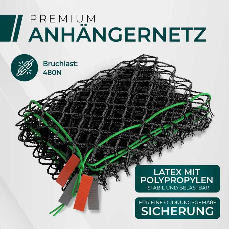 Dehnbare Anhängernetze
