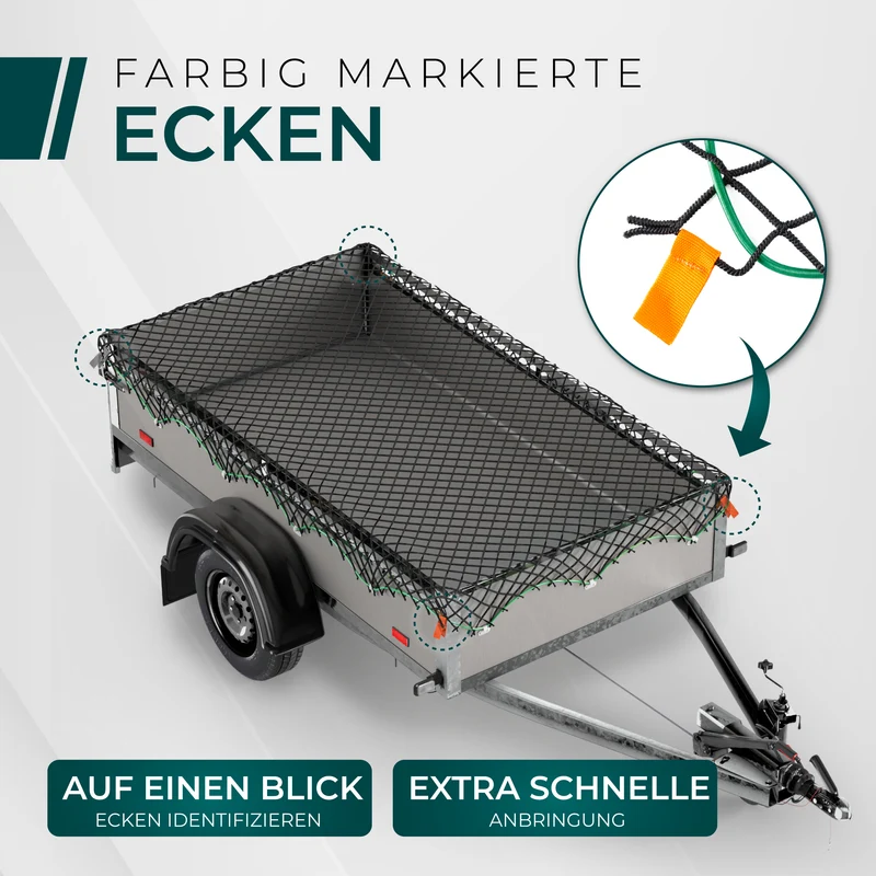 Dehnbare Anhängernetze