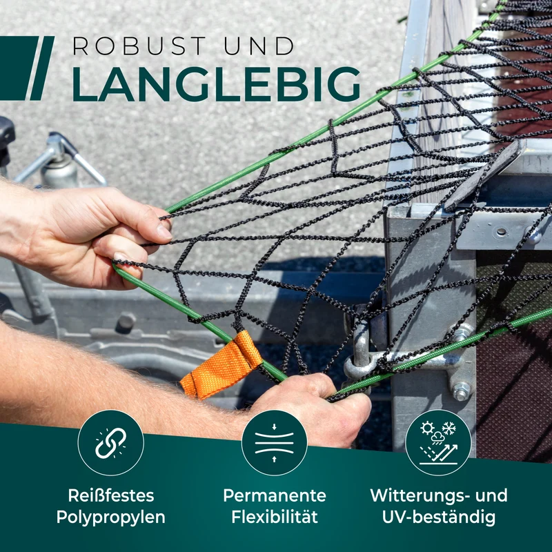 Dehnbare Anhängernetze