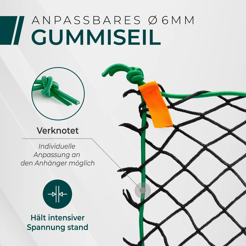 Dehnbare Anhängernetze