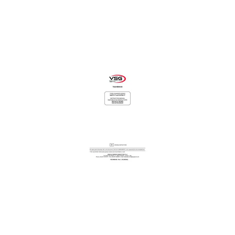 Ravaglioli Reifenmontiermaschine G10760.17