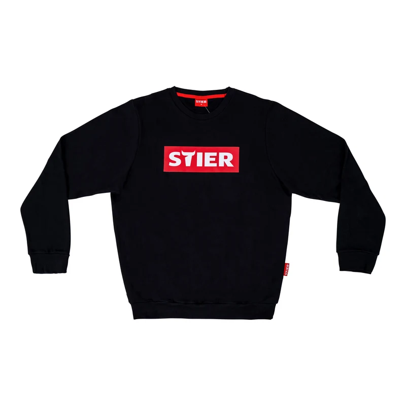 STIER Sweater div. Modelle, Größe S-XXL, unisex, 80% Baumwolle, bequemer Schnitt