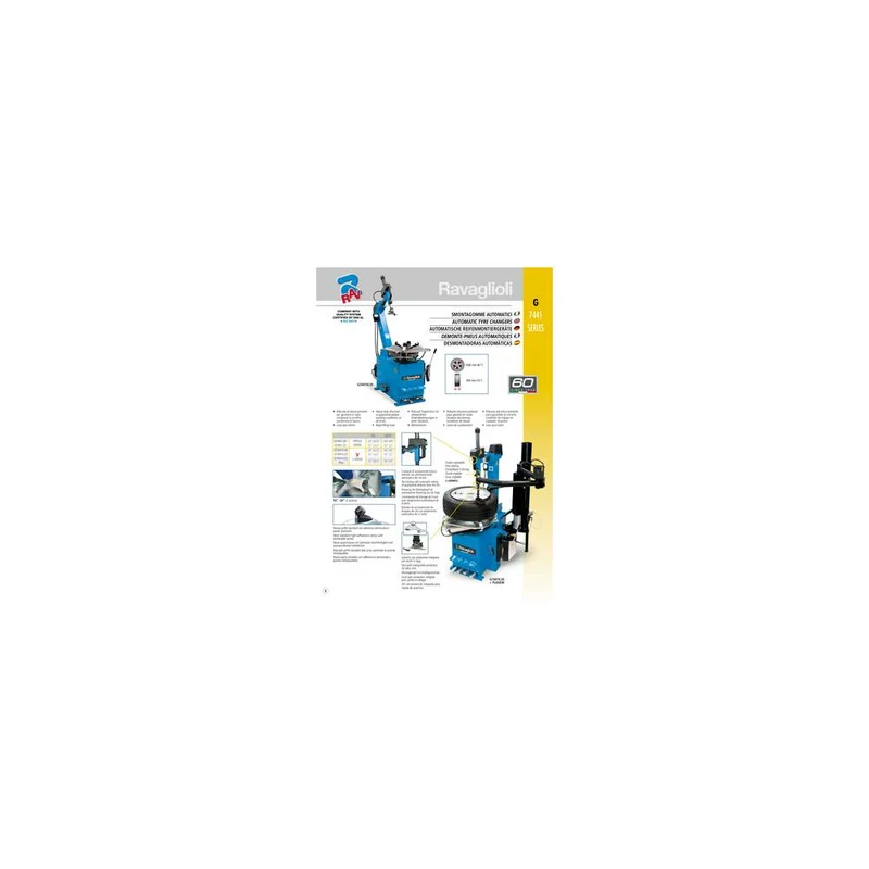 Ravaglioli Reifenmontiermaschine G7441.22