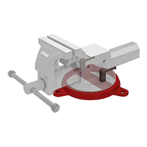 STIER Drehteller für Parallelschraubstock Größe 100-150 Drehung um 360 Grad