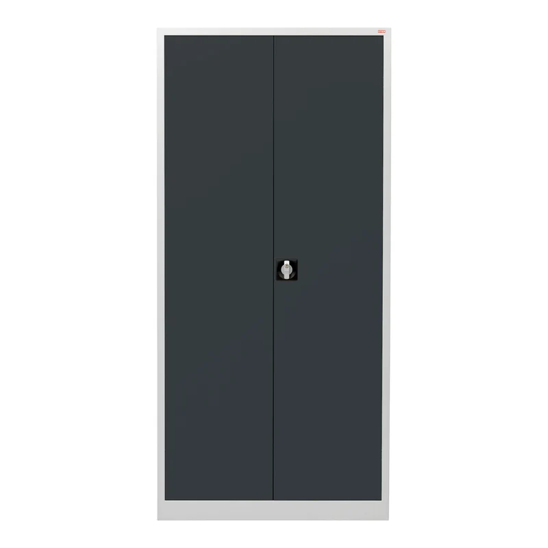 STIER Universalschrank mit 4 Fachböden à 40kg Tragkraft | 1950x920x420mm | verschließbar | anthrazitgrau | verschweißt