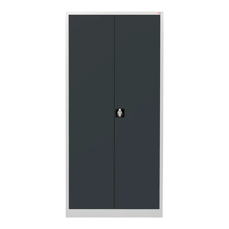 STIER Universalschrank mit 4 Fachböden à 40kg Tragkraft | 1950x920x420mm | verschließbar | anthrazitgrau | verschweißt