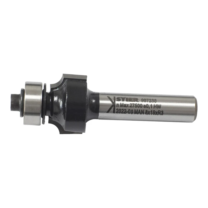 STIER Abrundfräser D19 x R3 x S8 mm HM (HW)