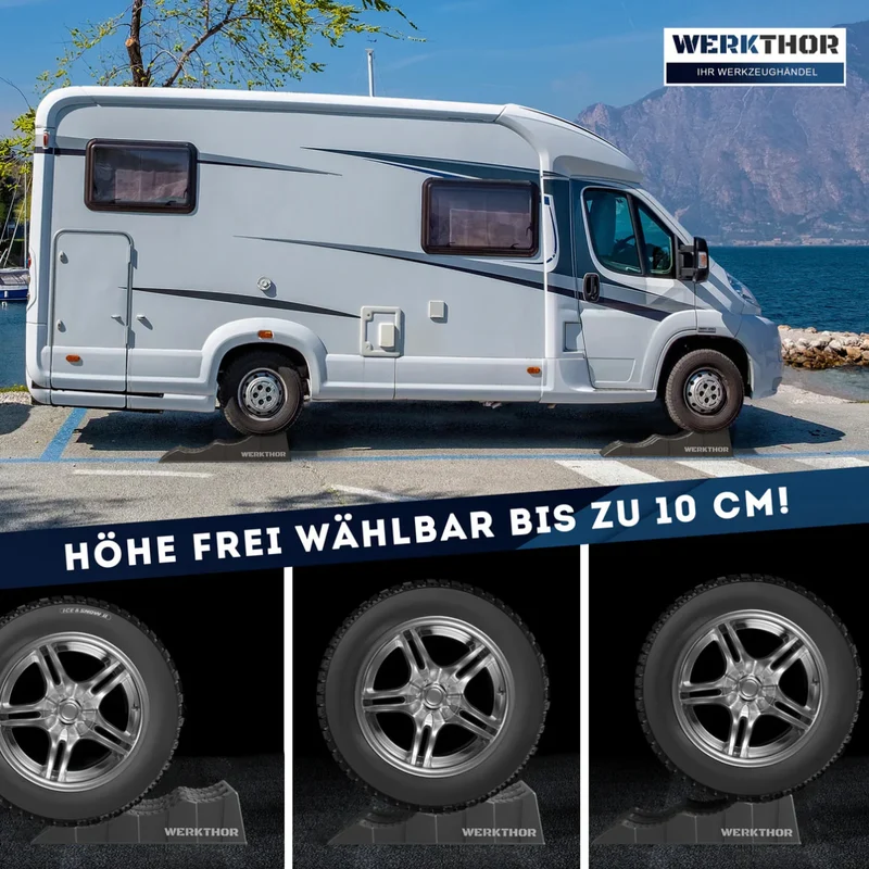 Auffahrkeile mit runden Stufen bis [<3t] von Werkthor