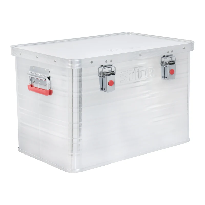 STIER Alubox Aluminiumbox Transportkiste Staub und Spritzwasserschutz div Größen