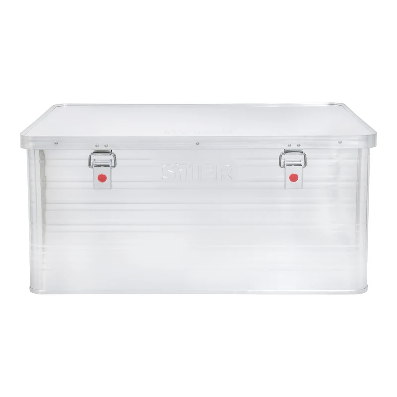 STIER Alubox Aluminiumbox Transportkiste Staub und Spritzwasserschutz div Größen