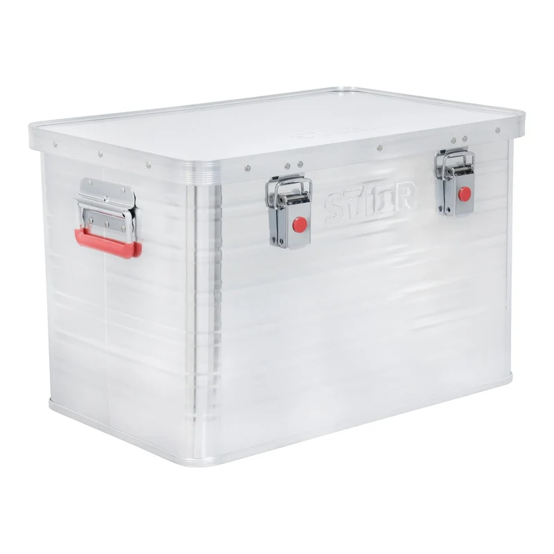 STIER Alubox Aluminiumbox Transportkiste Staub und Spritzwasserschutz div Größen