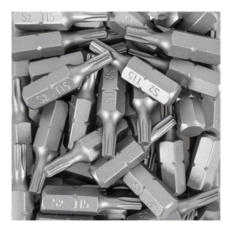 STIER TORX-Bit-Großpackung 50 Bits Bits T 15 - T 30 Länge 25 mm Profi Werkzeug