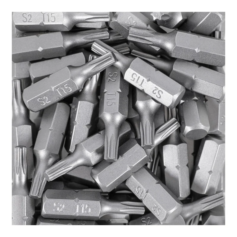 STIER TORX-Bit-Großpackung 50 Bits Bits T 15 - T 30 Länge 25 mm Profi Werkzeug
