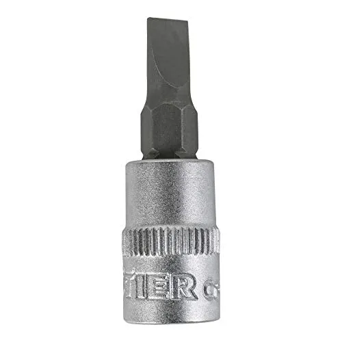 STIER Schlitz-Bit-Steckschlüsseleinsatz 1/4" 4 bis 7 mm Stecknuss Steckschlüssel