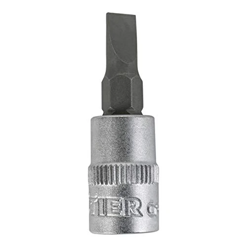 STIER Schlitz-Bit-Steckschlüsseleinsatz 1/4" 4 bis 7 mm Stecknuss Steckschlüssel