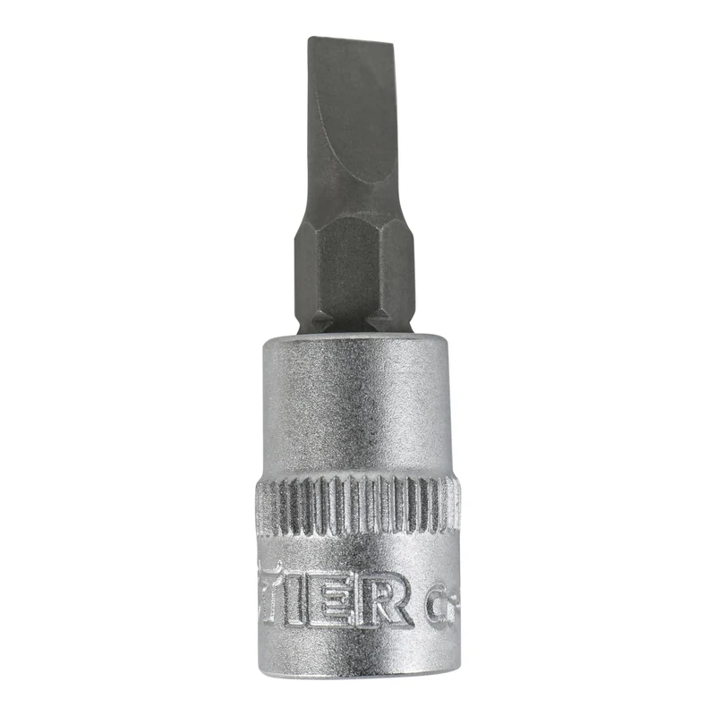 STIER Schlitz-Bit-Steckschlüsseleinsatz 1/4" 4 bis 7 mm Stecknuss Steckschlüssel