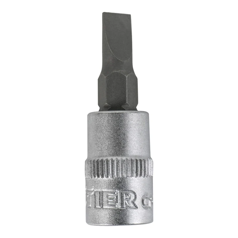 STIER Schlitz-Bit-Steckschlüsseleinsatz 1/4" 4 bis 7 mm Stecknuss Steckschlüssel