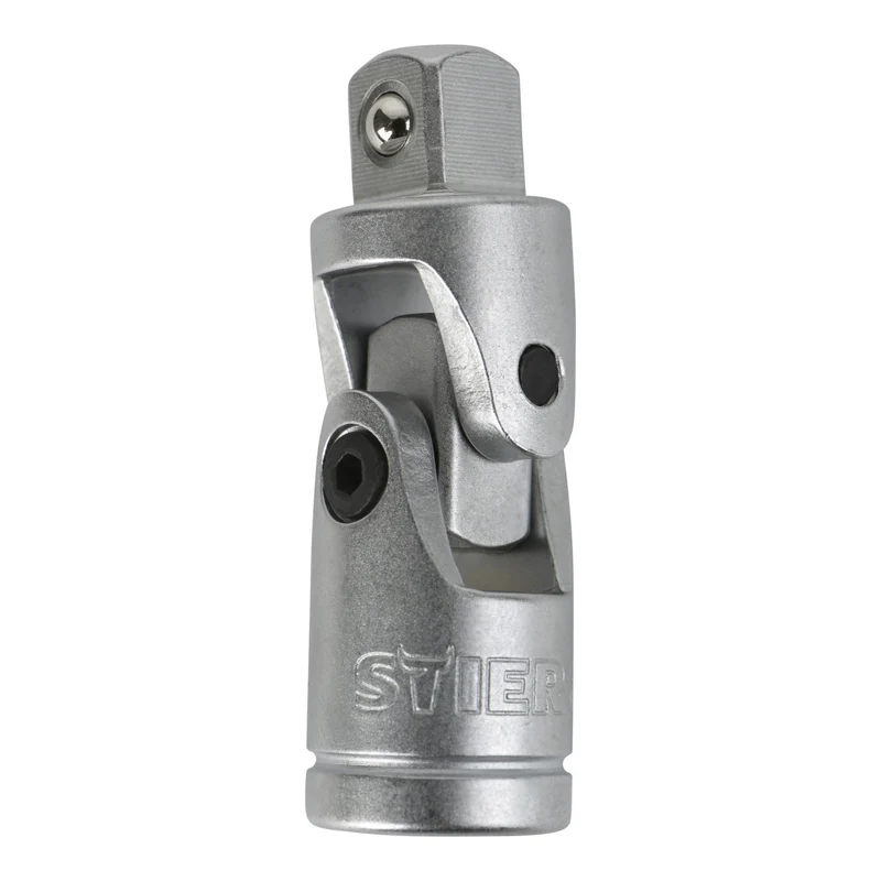 STIER Kardangelenk 1/4" 3/8" 1/2" Chrom-Vanadiun-Stahl in matter Ausführung