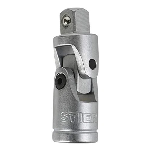STIER Kardangelenk 1/4" 3/8" 1/2" Chrom-Vanadiun-Stahl in matter Ausführung