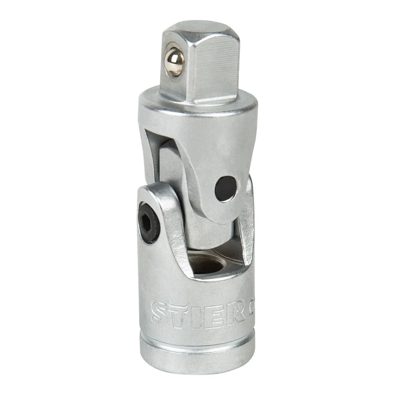 STIER Kardangelenk 1/4" 3/8" 1/2" Chrom-Vanadiun-Stahl in matter Ausführung